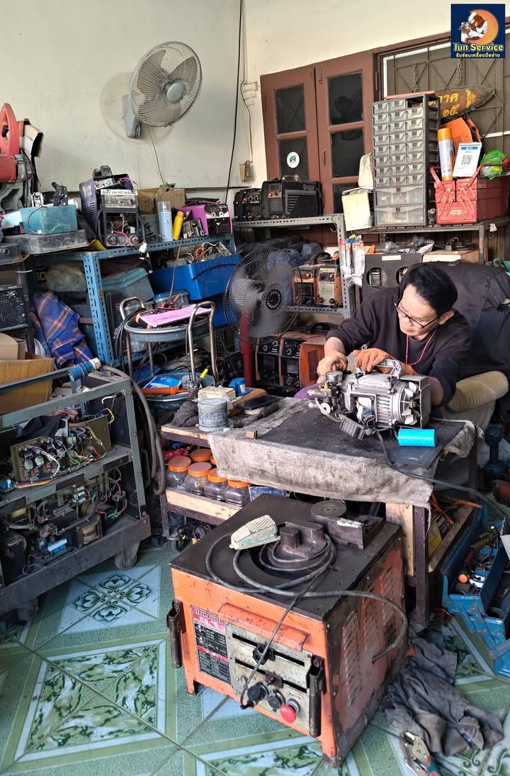 ซ่อมเครื่องฉีดน้ำแรงดันสูง — คิวงานวันนี้ — หลายเครื่องมือรอซ่อม