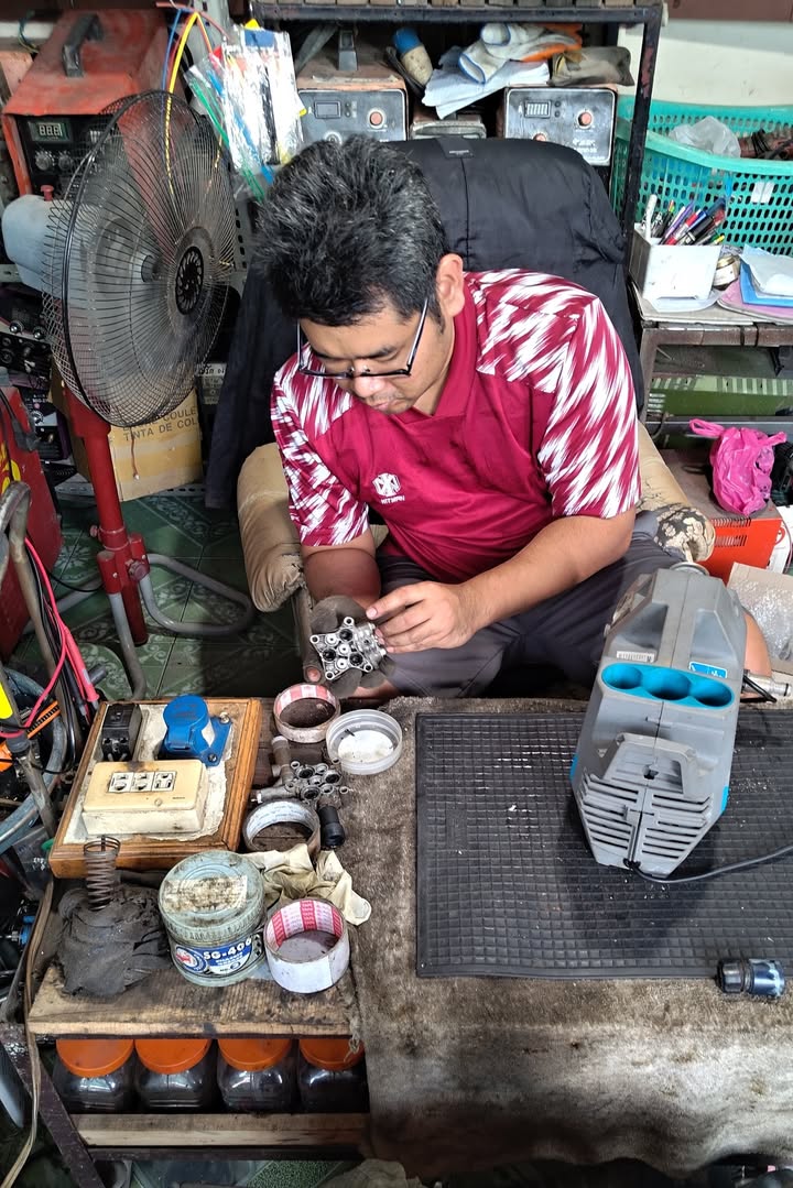 ซ่อมเครื่องฉีดน้ำแรงดันสูง — ประกอบเครื่องฉีดน้ำแรงดันสูง Zinsano — ทีละขั้นตอน