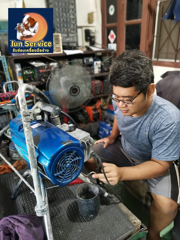 ซ่อมเครื่องพ่นสีไฟฟ้า สระบุรี จันทร์เซอร์วิส รูปที่ 2